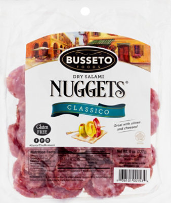 Busseto Dry Salami Nuggets - 8 Oz - Image 2