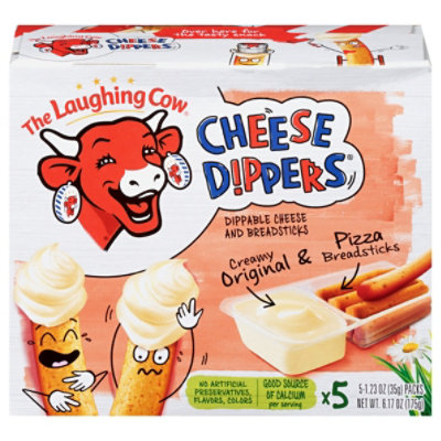 The Laughing Cow Creamy Cheese Dippers & Tomato & Herb Breadsticks - 5-1.23 Oz. - Image 3