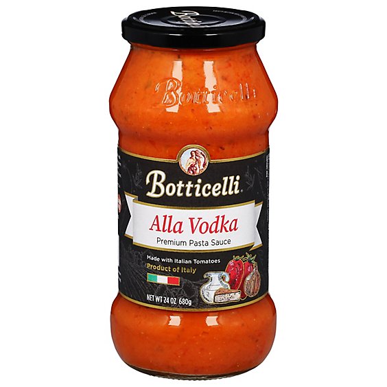 Botticelli Pasta Sauce Premium Alla Vodka Jar - 24 Oz
