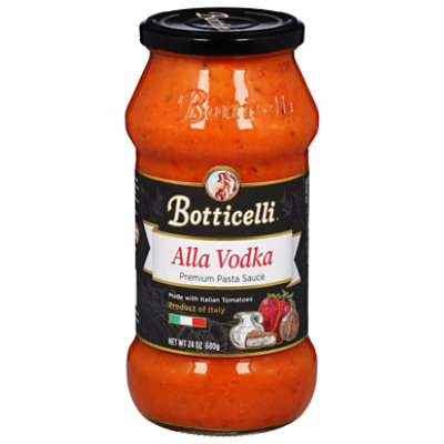 Botticelli Pasta Sauce Premium Alla Vodka Jar - 24 Oz