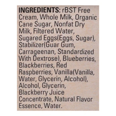 Whidbey Island Ice Cream Skagit Triple Berry - 1 Pint - Image 5