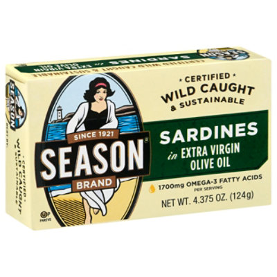 Sardine Ex Virg Olive Oil - 4.375 Oz