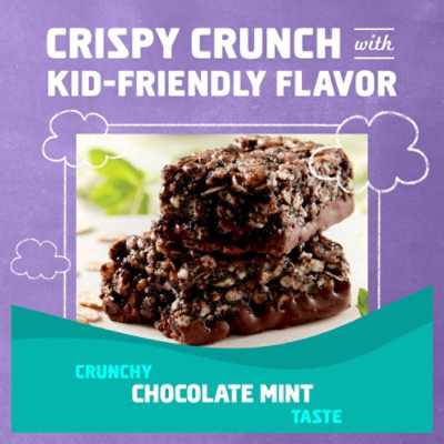 CLIF Kid Zbar Protein Chocolate Mint Crispy Snack Bars - 5-1.27 Oz - Image 2