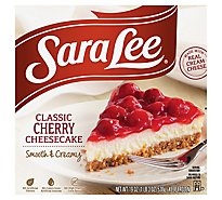Sara Lee Cheesecake Original Cream Smooth & Creamy Cherry - 19 Oz