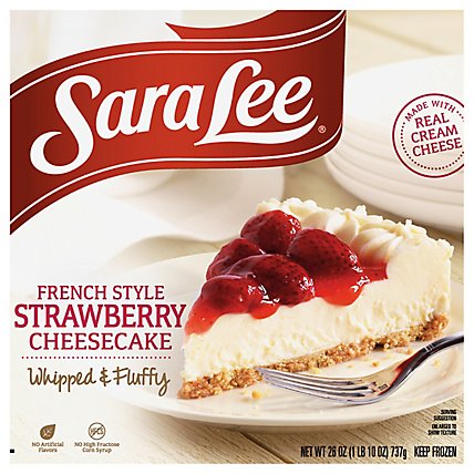 Sara Lee Cheesecake French Whipped & Fluppy Strawberry - 26 Oz - Image 3