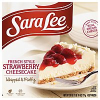 Sara Lee Cheesecake French Whipped & Fluppy Strawberry - 26 Oz - Image 1
