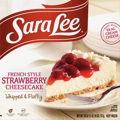 Sara Lee Cheesecake French Whipped & Fluppy Strawberry - 26 Oz - Image 2