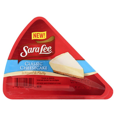 Sara Lee Cheesecake Slices Whipped & Fluffy Classic - 2.75 Oz - Image 1