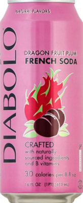 Diabolo Soda Dragonfruit Plum - 16 Fl. Oz. - Image 2