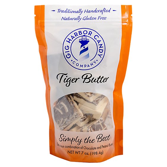 Gig Harbor Candy Tiger Butter - 7 Oz