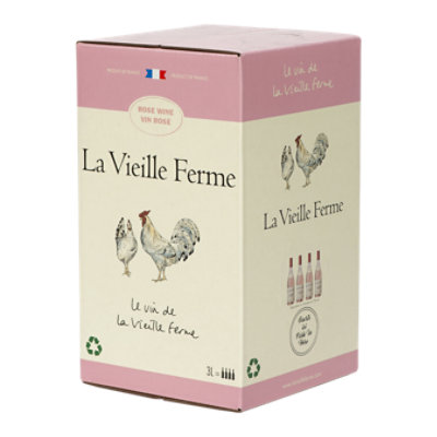 La Vieille Ferme Rose Bib Wine - 3 Liter - Image 2