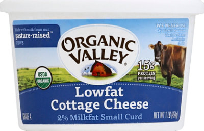 Organic Valley Cottage Chse Lf Org - 16 Oz - Image 2