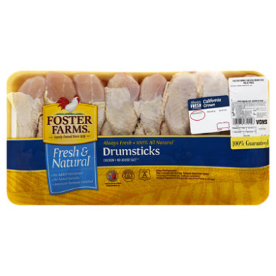 Foster Farms Chicken Drumsticks Value Pack - 4.50 LB