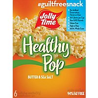 Jolly Time Healthy Pop Microwave Popcorn Butter - 6-3 Oz - Image 2