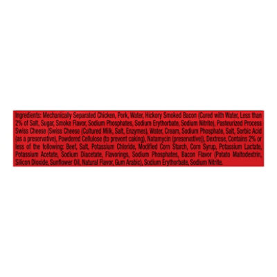 Bar-S Sausage Bacon Swiss Skinless - 32 Oz - Image 4