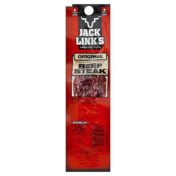 Jack Links Premium Cuts Beef Steak Original - 1 Oz