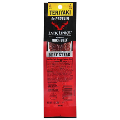 Jack Links Premium Cuts Beef Steak Teriyaki - 1 Oz - Image 2