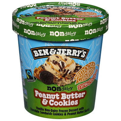 Ben & Jerry's Peanut Butter and Cookies Non Dairy Frozen Dessert - 16 Oz - Image 3