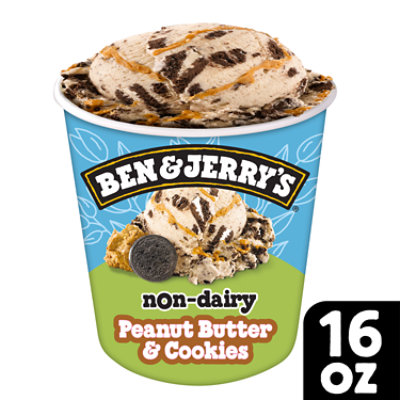 Ben & Jerry's Peanut Butter and Cookies Non Dairy Frozen Dessert - 16 Oz - Image 2