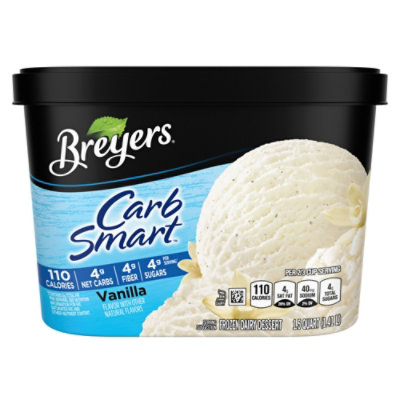 Breyers CarbSmart Vanilla Frozen Dairy Dessert - 48 Oz - Image 2