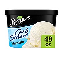 Breyers CarbSmart Vanilla Frozen Dairy Dessert - 48 Oz