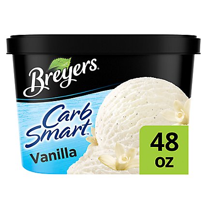 Breyers CarbSmart Vanilla Frozen Dairy Dessert - 48 Oz - Image 1