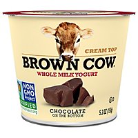 Brown Cow Cream Top Yogurt Whole Milk Chocolate - 6 Oz - Image 3