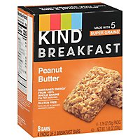 KIND Breakfast Breakfast Bars Peanut Butter - 4-1.8 Oz - Image 1