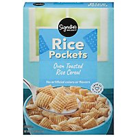 Signature SELECT Cereal Rice Pockets - 12 Oz - Image 1