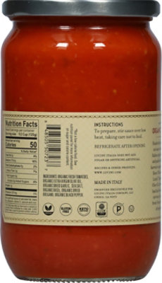 Lucini Sauce Organic Roasted Garlic Jar - 24 Oz - Image 6