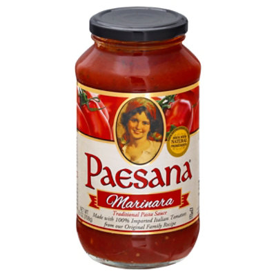 Paesana Pasta Sauce Marinara - 25 Oz - Image 3