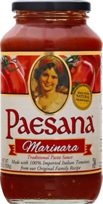Paesana Pasta Sauce Marinara - 25 Oz - Image 2