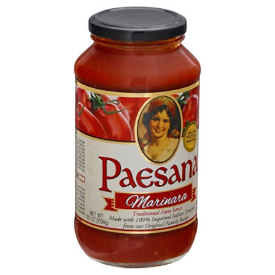Paesana Pasta Sauce Marinara - 25 Oz - Image 1