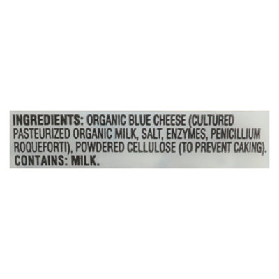 O Organics Cheese Blue Crumbled - 4 Oz - Image 4
