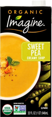 Imagine Organic Soup Creamy Sweet Pea - 32 Fl. Oz. - Image 2