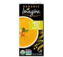 Imagine Organic Soup Creamy Sweet Pea - 32 Fl. Oz.