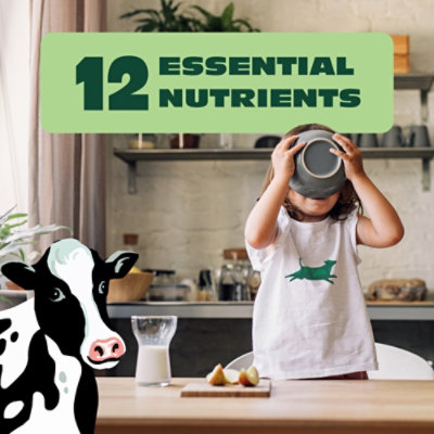 Organic Valley Organic Milk Lowfat 1% - 1 Half Gallon - Image 2