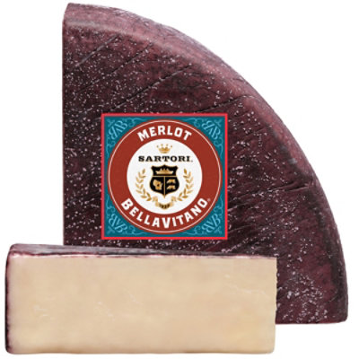 Sartori BellaVitano Merlot Cheese - Image 1