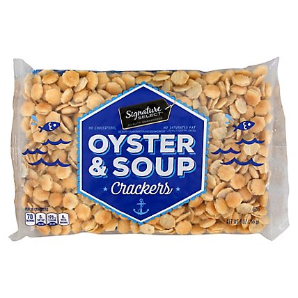 Signature SELECT Crackers Oyster & Soup - 9 Oz - Image 1