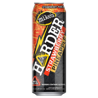 Mikes Harder Beverage Cool Harder Refreshing Strawberry Pineapple Can - 23 Fl. Oz. - Image 3