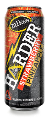 Mikes Harder Beverage Cool Harder Refreshing Strawberry Pineapple Can - 23 Fl. Oz. - Image 2