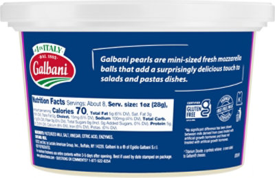 Galbani Mozzarella Fresca Pearls - 6-8 Oz - Image 6