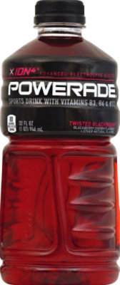 POWERADE Sports Drink Electrolyte Enhanced Twisted Blackberry - 32 Fl. Oz. - Image 2