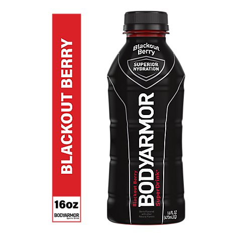 BODYARMOR SuperDrink Sports Drink Blackout Berry - 16 Fl. Oz.
