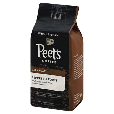 Peets Coffee Coffee Whole Bean Dark Roast Espresso Forte - 12 Oz - Image 3
