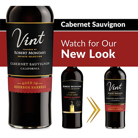 Robert Mondavi Private Selection Bourbon Barrel Aged Cabernet Sauvignon Red Wine - 750 Ml