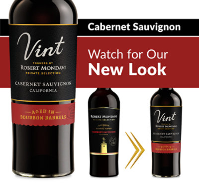 Robert Mondavi Private Selection Wine Red Bourbon Barrel Aged Cabernet Sauvignon - 750 Ml