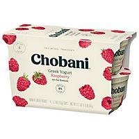 Chobani Yogurt Greek Nonfat Fruit On The Bottom Raspberry - 4-5.3 Oz - Image 2
