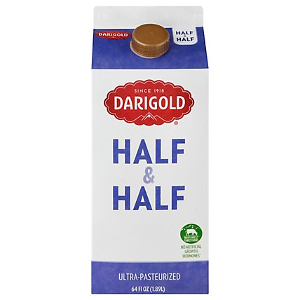 Darigold Half & Half - 1 Half Gallon - Image 3