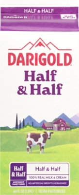 Darigold Half & Half - 1 Half Gallon - Image 6